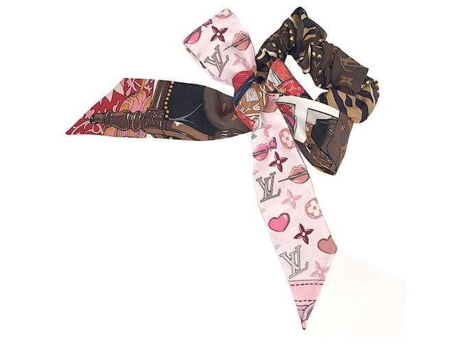 Louis Vuitton Hair accessories Pink Silk ref.501103 - Joli Closet