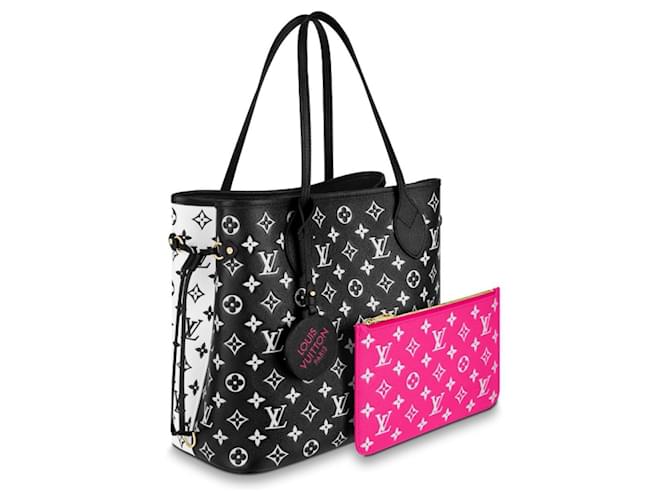 Louis Vuitton Multicolor White Monogram Game On Neverfull MM Tote