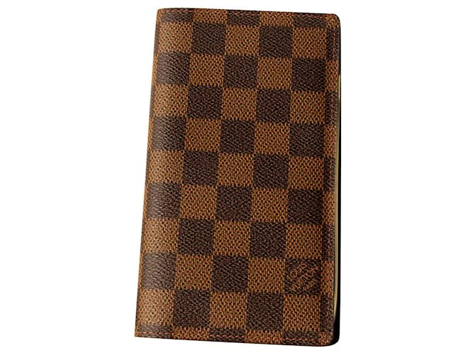 Louis Vuitton Case with card holder Light brown Cloth ref.501527
