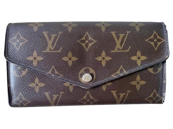 Louis Vuitton SARAH Lin Marron  ref.501634