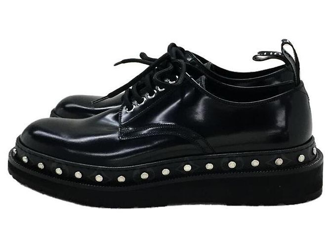 LOUIS VUITTON LV Black Ice Line Derby / Scarpe eleganti / Regno Unito7 / BLK Nero