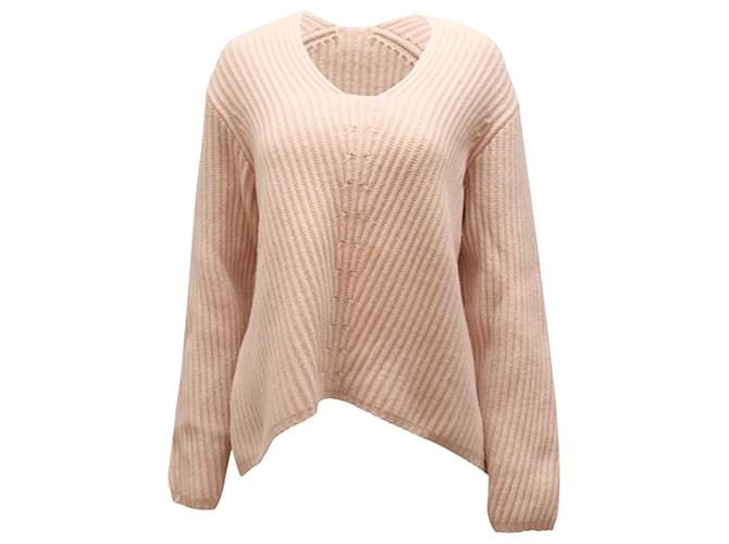 Autre Marque Acne Studios Deborah L-Wool Sweater in Pink Wool  ref.502249