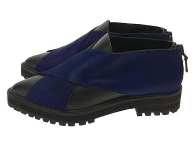 **[Used] PROENZA SCHOULER Shoes / 37 / BLK / Harako Black Leather  ref.502387