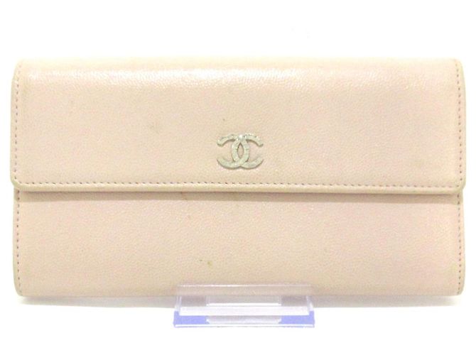 Chanel Geldbörse Beige