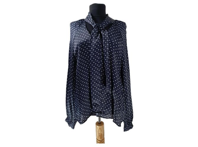 Haut Oversize Tommy Hilfiger Noir Viscose