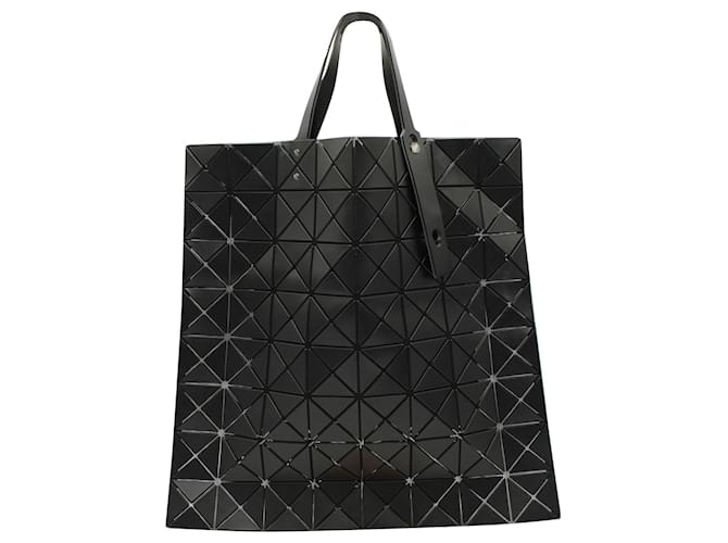 Issey Miyake Sac cabas noir Bao Bao Plastique  ref.502632