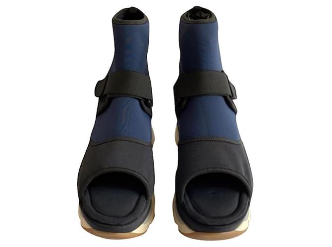 Marni Sneakers Blue Cloth  ref.503412
