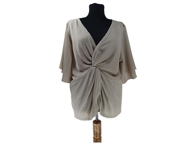 Dry Lake Bambam Top Beige