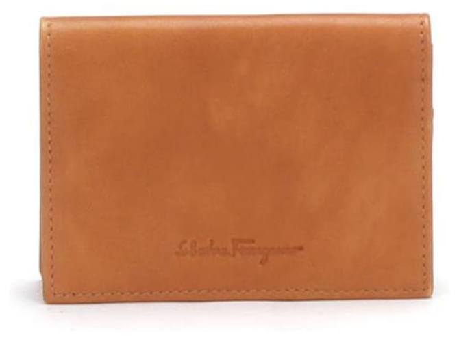 Louis Vuitton Salvatore Ferragamo Salvi Brown Leather  ref.503917