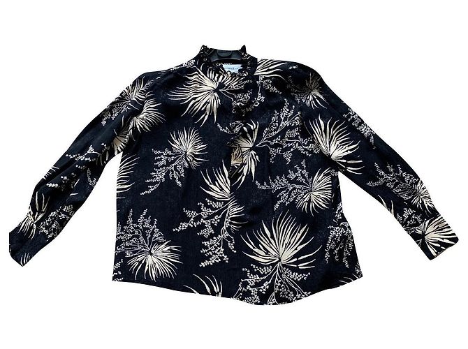 Camicia Ba&Sh Lady Shirt Nera in Viscosa Nero