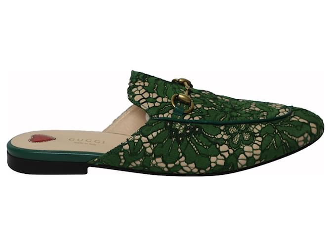 Gucci lace mules online