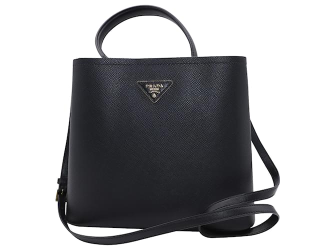 Prada double bucket outlet bag