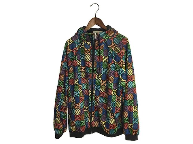 Autre Marque gucci 20SS / GG Psychedelic Print Jacket / XS / Polyester /  Multicolor Multiple colors ref.504547 - Joli Closet