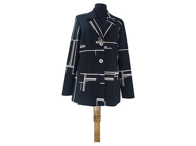 Joseph Ribkoff Blazer Schwarz Größe 36