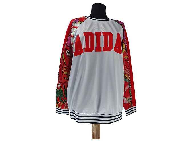 Adidas x Rita Ora Sweatshirt Mehrfarbig Polyester L Mehrfarben