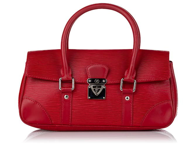 Louis Vuitton Red Epi Leather Segur PM handbag