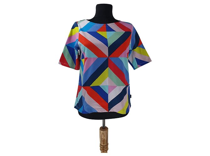 Camiseta de algodón Marimekko x Uniqlo Multicolor