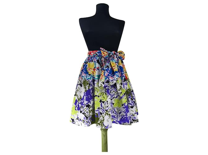 Autre Marque Skirts Multiple colors Cotton  ref.504973