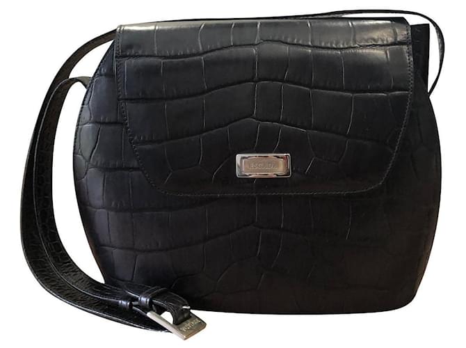 Escada Handbags Black Leather  ref.504977