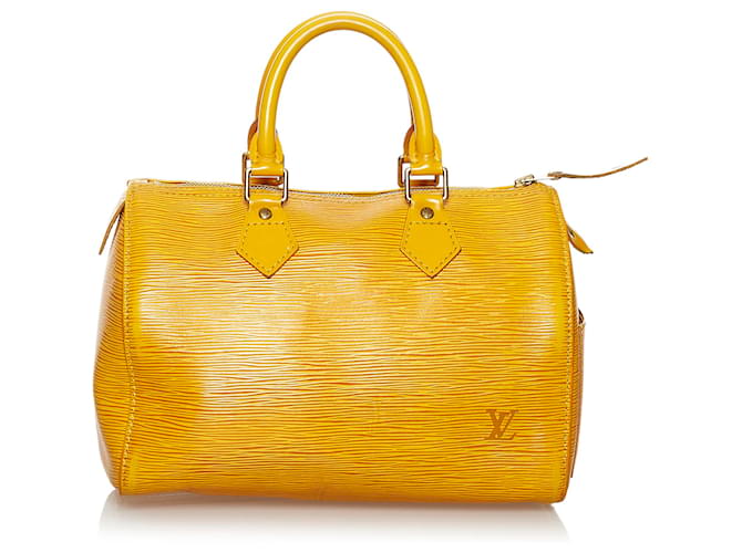 Louis Vuitton, Bags, Louis Vuitton Epi Speedy 25 Yellow