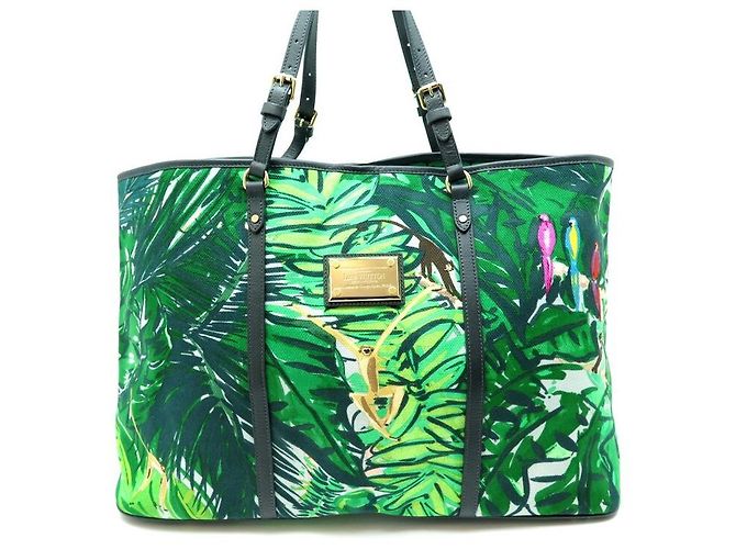 NOVA BOLSA LOUIS VUITTON CABAS AILLEURS AVENTURE GM CANVAS NOVA Verde