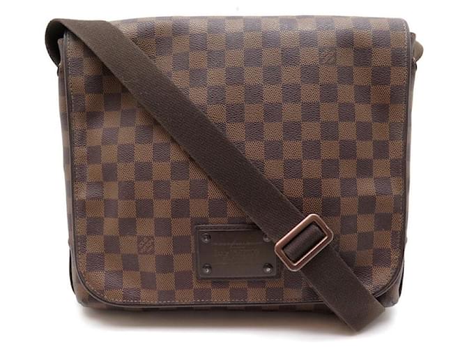 Louis Vuitton Brown Damier Ebene Brooklyn Mm Messenger Bag