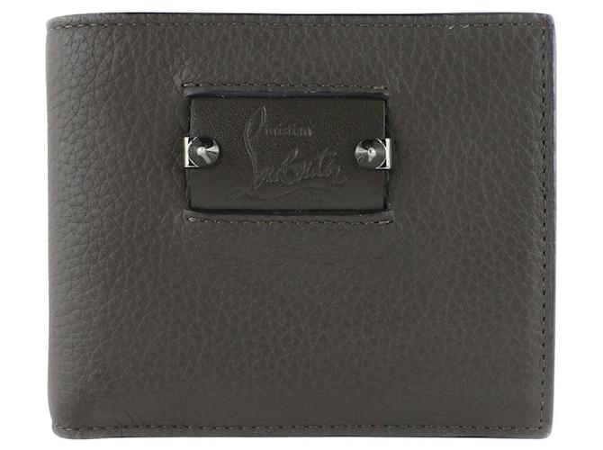 Christian Louboutin Wallet Brown Pony-style calfskin  ref.506485