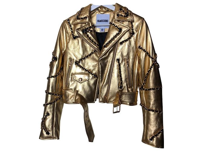 Moschino perfecto jacket Golden