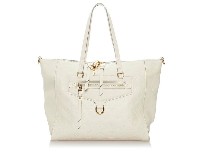 Louis Vuitton Monogram Branco Empreinte Lumineuse Cru