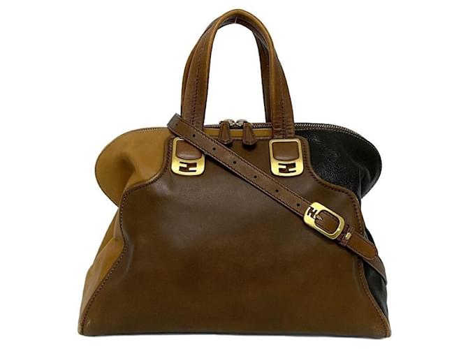 fendi camel bag