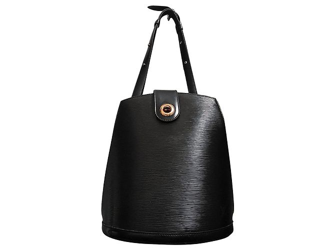 Louis Vuitton Cluny in pelle epi nera Nero