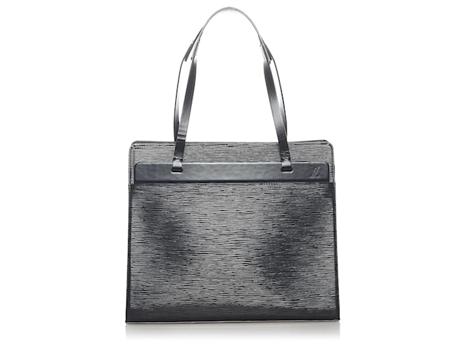 Louis Vuitton Black Epi Croisette PM Leather ref.507530 - Joli Closet