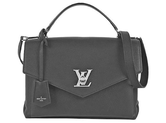 *[Used] LOUIS VUITTON 2WAY handbag My Rock Me Leather Black  ref.507621