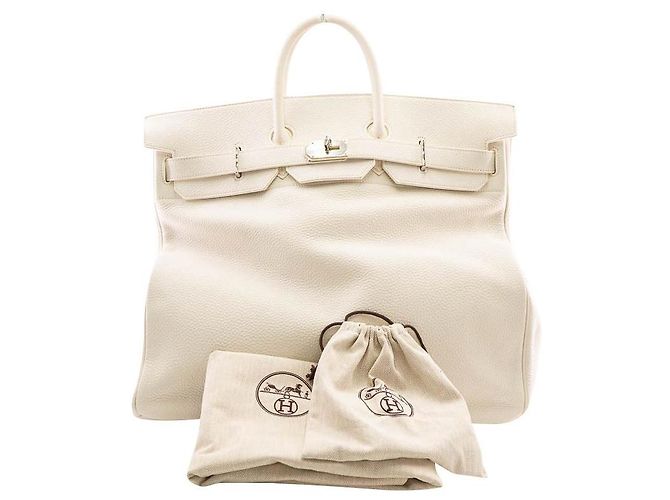 Acapulco Hermès Birkin 50 Blanc cassé
