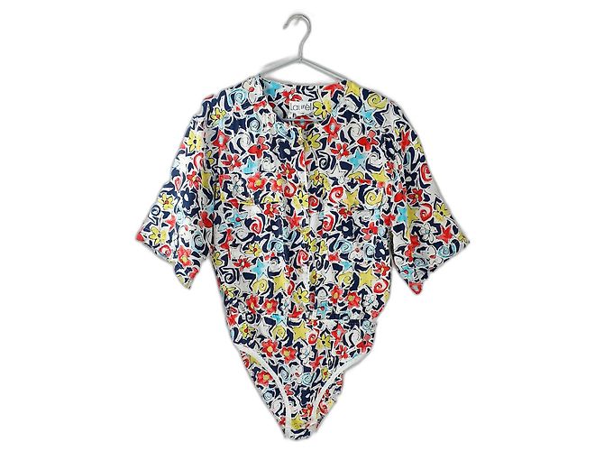 Top de seda Laurèl Multicolor