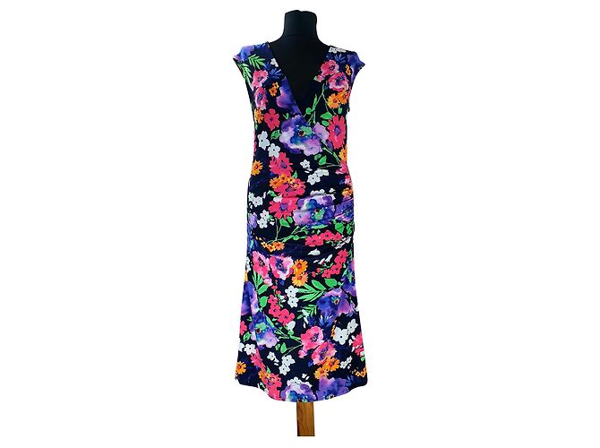 Ralph Lauren Blumenkleid Mehrfarben