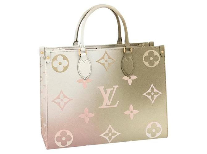 Louis Vuitton LV Onthego MM Multicor Couro  ref.508054