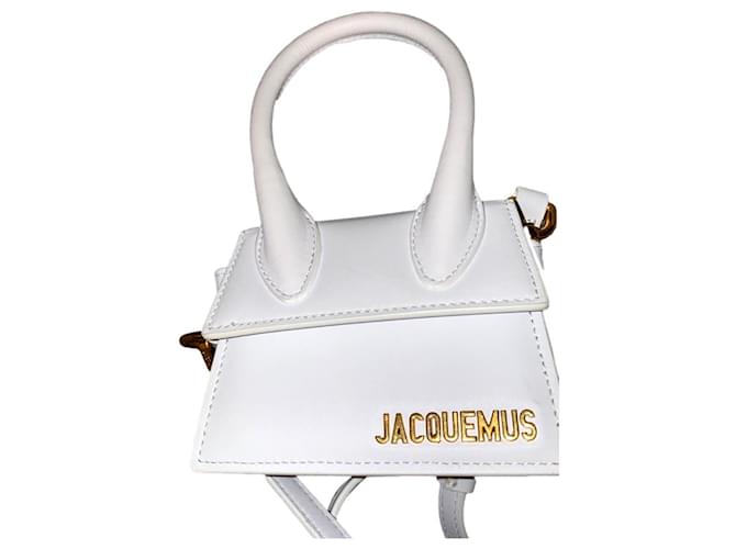 Jacquemus chiquito White Leather  ref.508763