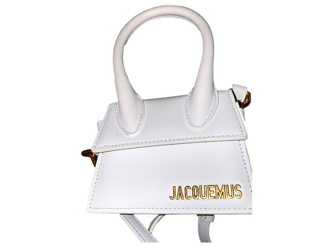 Sac à main Jacquemus Chiquito en cuir blanc
