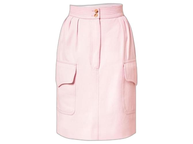 Essentiel Antwerp Saias Rosa Algodão  ref.508836