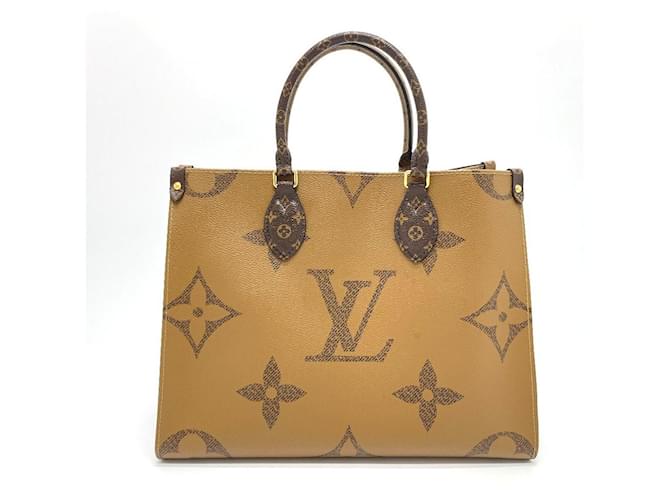 Louis Vuitton Onthego MM Giant Monogram Canvas Tote Bag