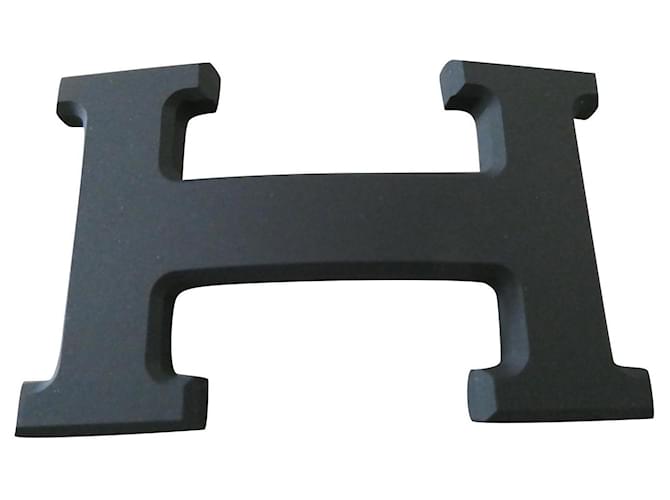 Hermès Loop 5382 metal PVD preto fosco 32mm novo Aço  ref.509009