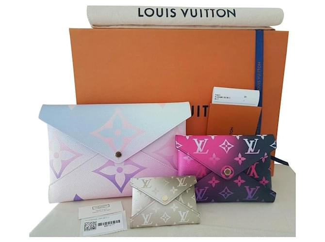 Louis Vuitton Taschen 3-im-1 Kirigami-Frühling Mehrfarben Leder Leinwand  ref.509028