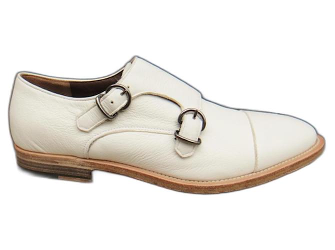 Fratelli Rosseti scarpe da monaco Fratelli Rossetti p 40 Bianco sporco Pelle  ref.509142