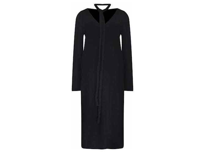Autre Marque Chloé FALL 2015 RTW runway wool cashmere dress Black  ref.509178
