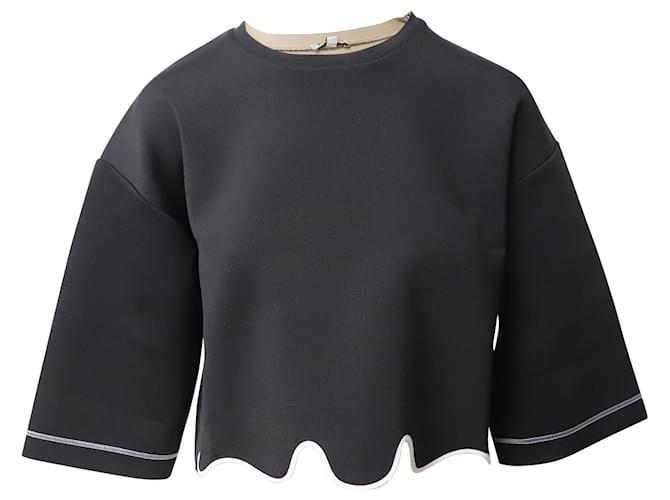 Kenzo Cropped Top in Black Polyester  ref.509256