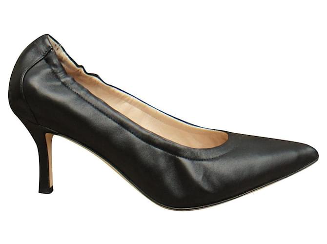 Fratelli Rosseti zapatos de salón Fratelli Rossetti 35,5 Nueva condición Negro Cuero  ref.509369