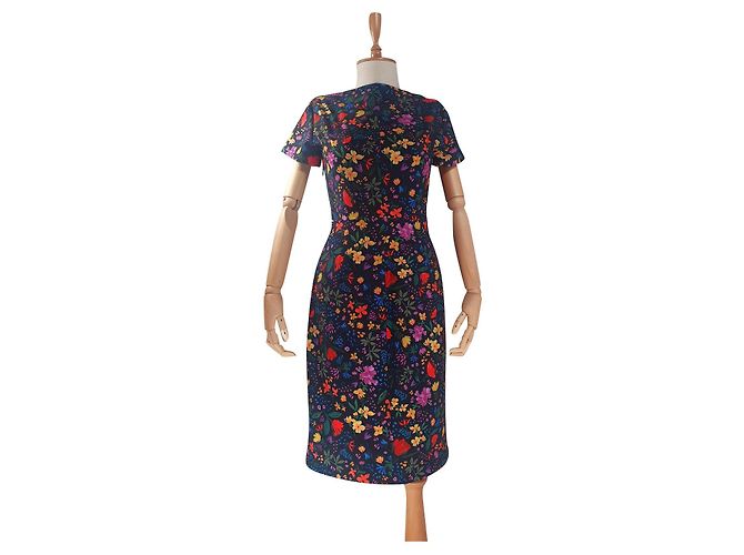Autre Marque In Wear Abril Kleid Blumen Mehrfarben