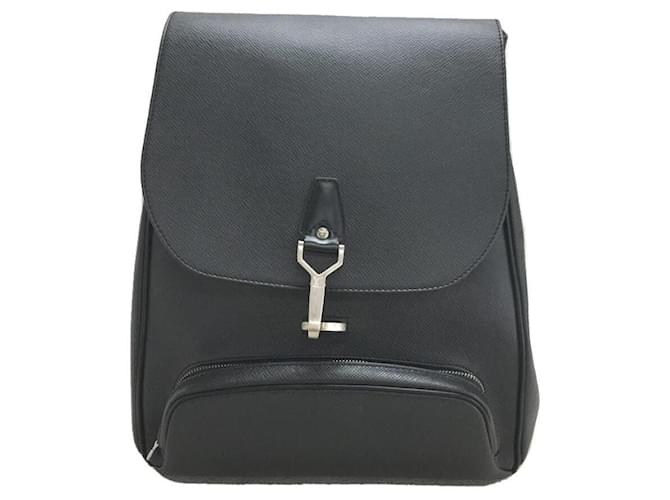 LOUIS VUITTON Cassia_Taiga_BLK / Backpack / Leather / Black  ref.509552