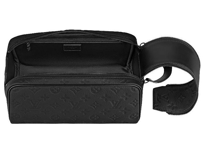 Louis Vuitton Trousse LV Dopp tautillon monogramme Noir